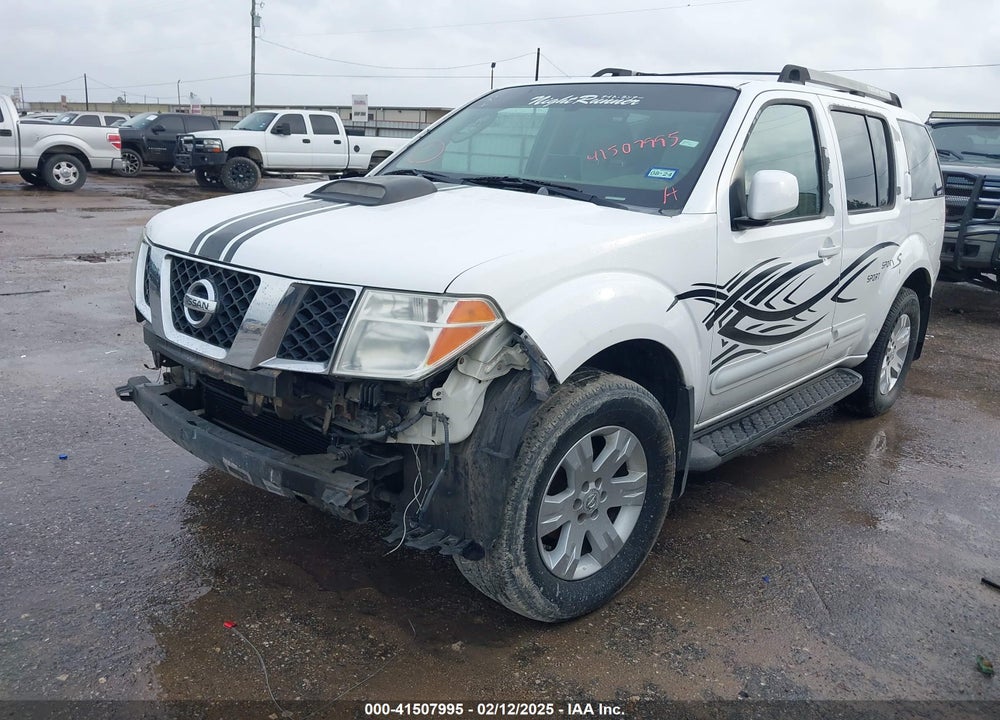 2005 NISSAN PATHFINDER LE VIN: 5N1AR18W35C718667
