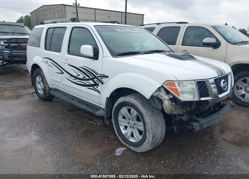 2005 NISSAN PATHFINDER LE VIN: 5N1AR18W35C718667
