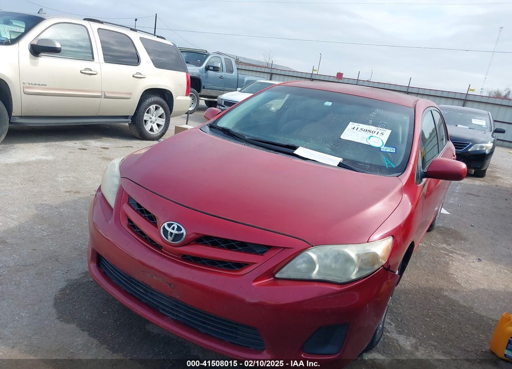 2011 TOYOTA COROLLA LE VIN: JTDBU4EE7B9132857