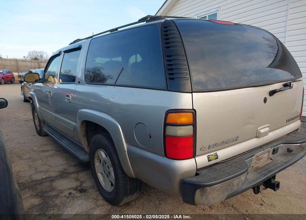 2005 CHEVROLET SUBURBAN 1500 LT VIN: 3GNEC16Z85G157682