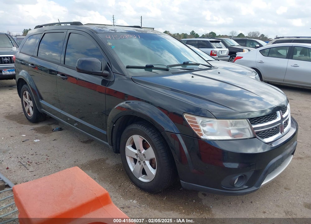 2012 DODGE JOURNEY SXT VIN: 3C4PDDBG9CT260814