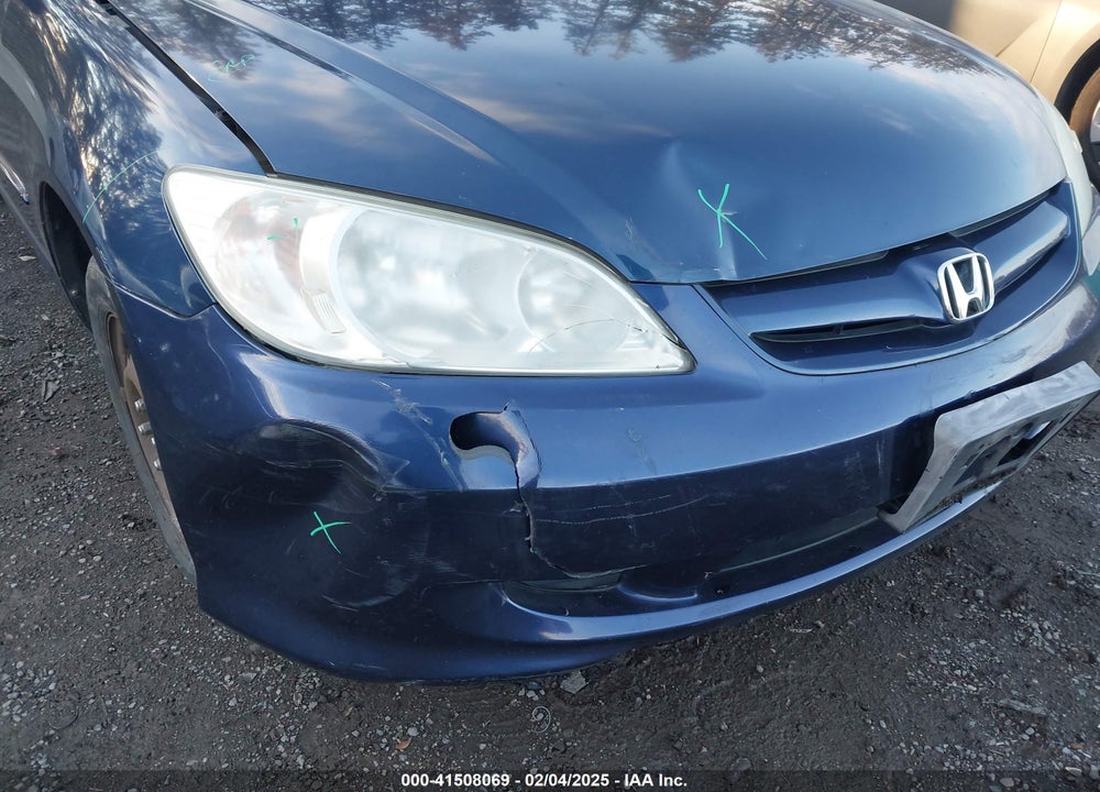 2004 HONDA CIVIC LX VIN: 2HGES165X4H623508