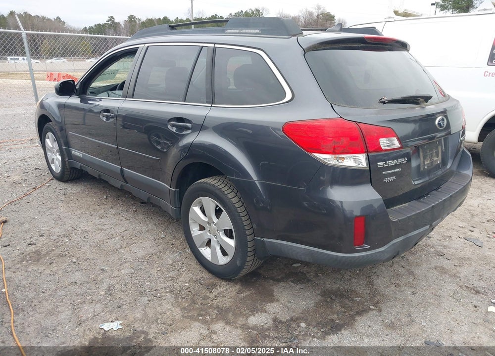 2012 SUBARU OUTBACK 2.5I PREMIUM VIN: 4S4BRCHC4C1241844