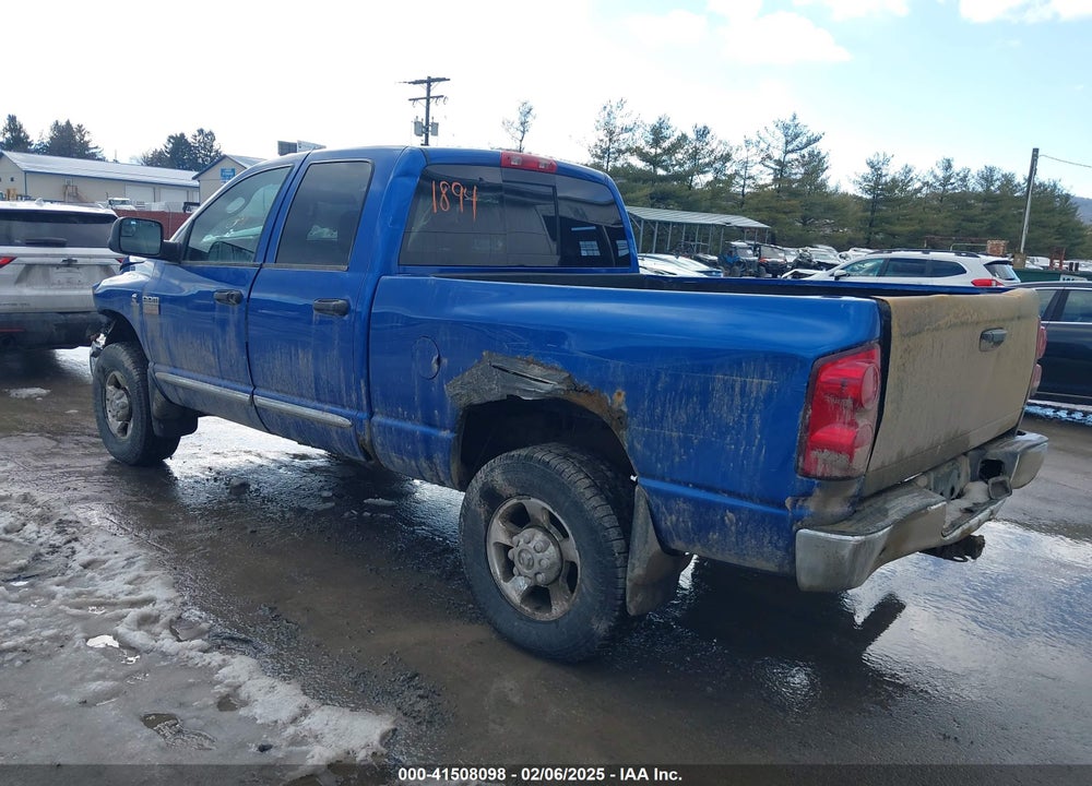 2009 DODGE RAM 2500 SLT VIN: 3D7KS28L19G501894