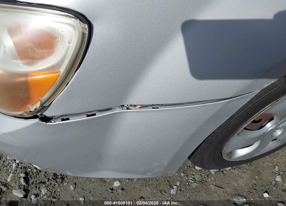 2008 KIA SPECTRA VIN: KNAFE121085551970