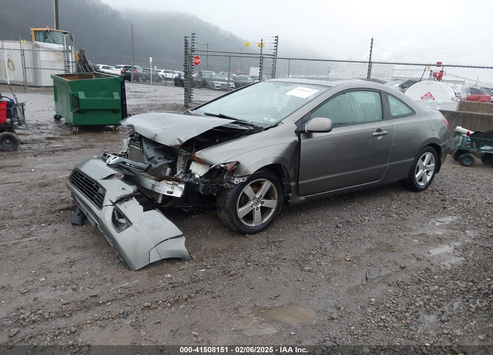 2008 HONDA CIVIC EX VIN: 2HGFG12898H580856