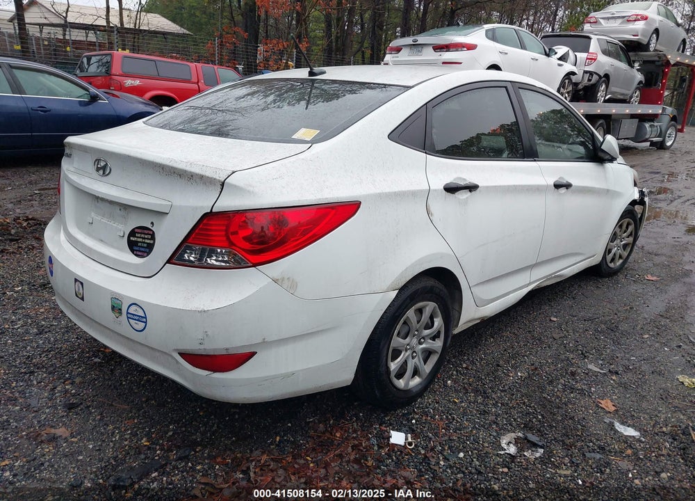 2012 HYUNDAI ACCENT GLS VIN: KMHCT4AE7CU061084