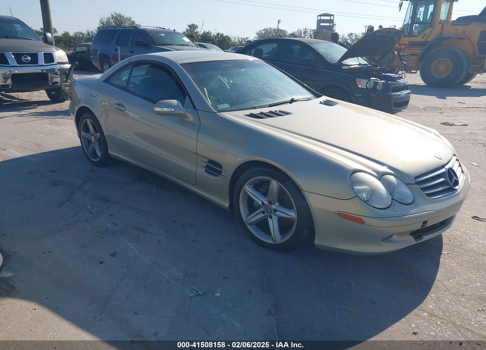 2003 MERCEDES-BENZ SL 500 VIN: WDBSK75F63F009472