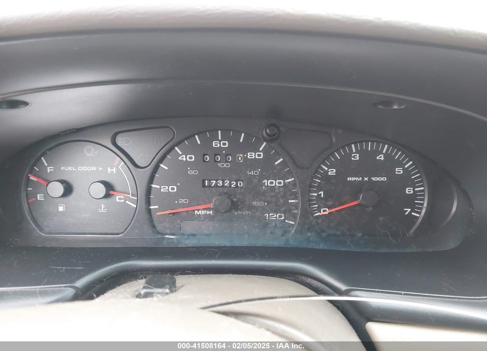 2000 FORD TAURUS SEL VIN: 1FAFP56S7YA251962