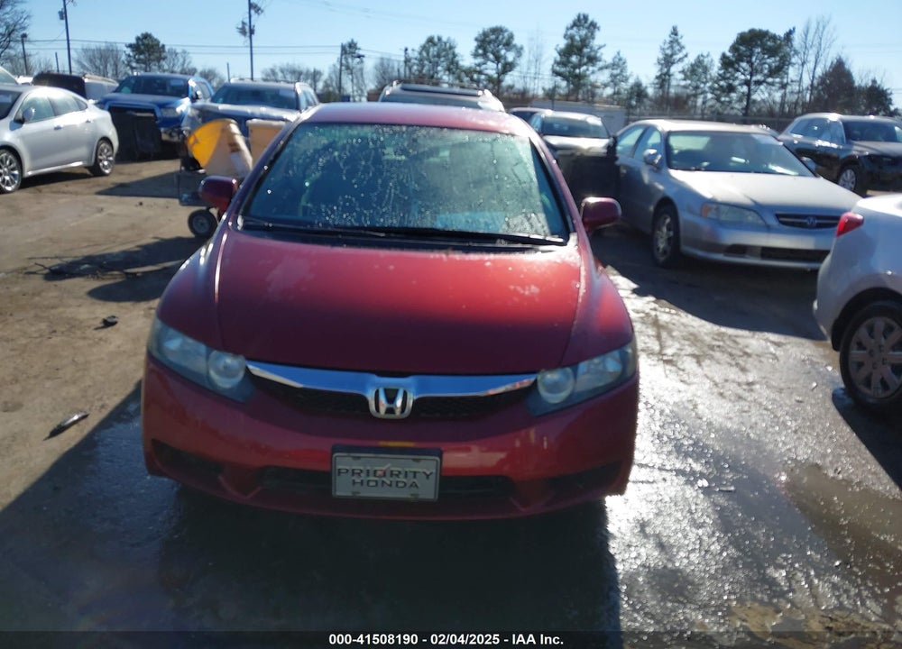 2011 HONDA CIVIC LX VIN: 2HGFA1F57BH540882