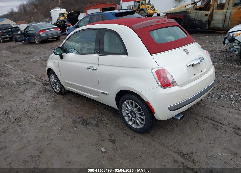 2013 FIAT 500C VIN: 3C3CFFER9DT739807