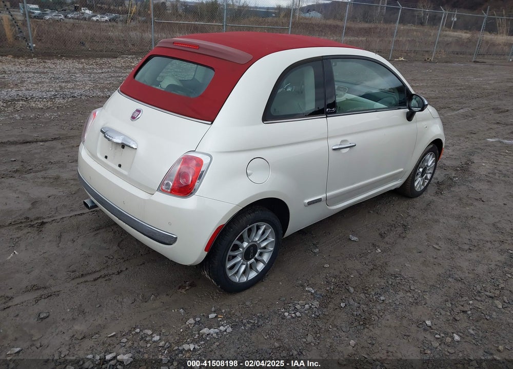 2013 FIAT 500C VIN: 3C3CFFER9DT739807