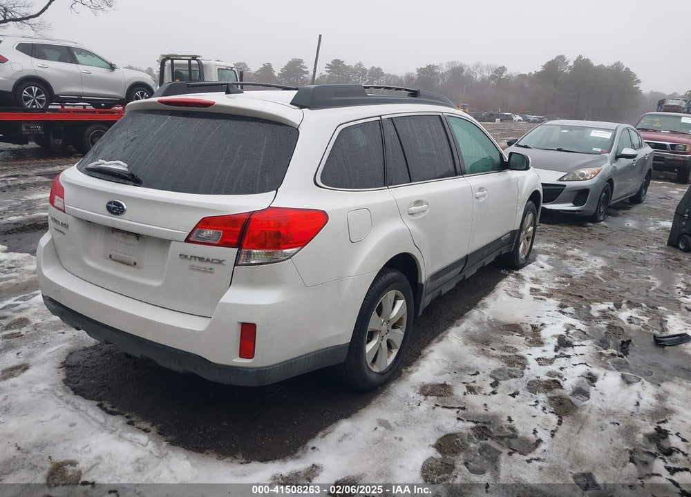 2011 SUBARU OUTBACK VIN: 4S4BRBLC0B3365534