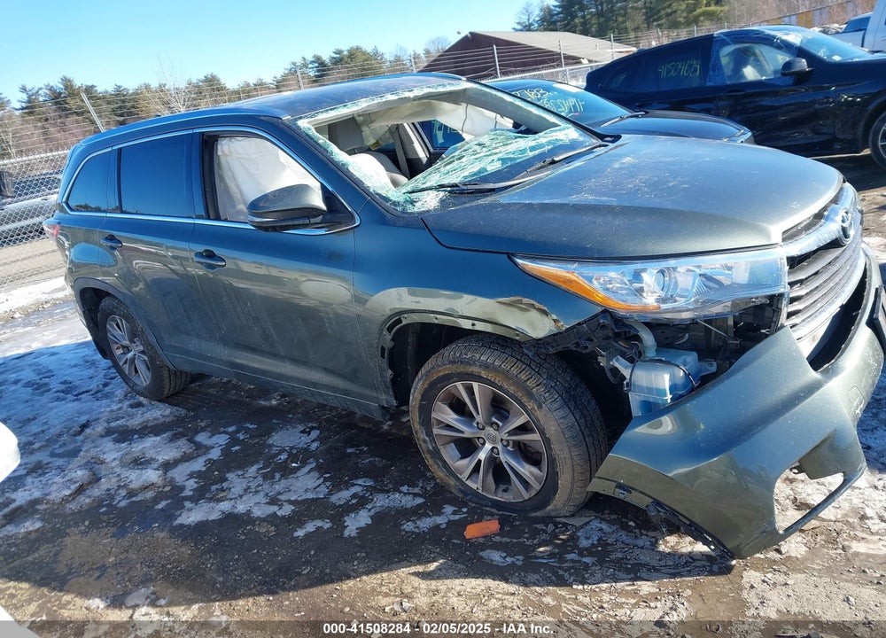2015 TOYOTA HIGHLANDER VIN: 5TDJKRFH1FS201881