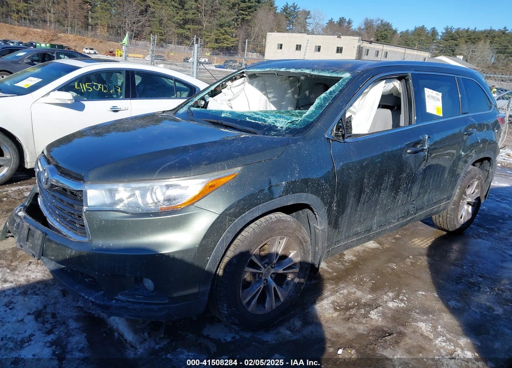 2015 TOYOTA HIGHLANDER VIN: 5TDJKRFH1FS201881