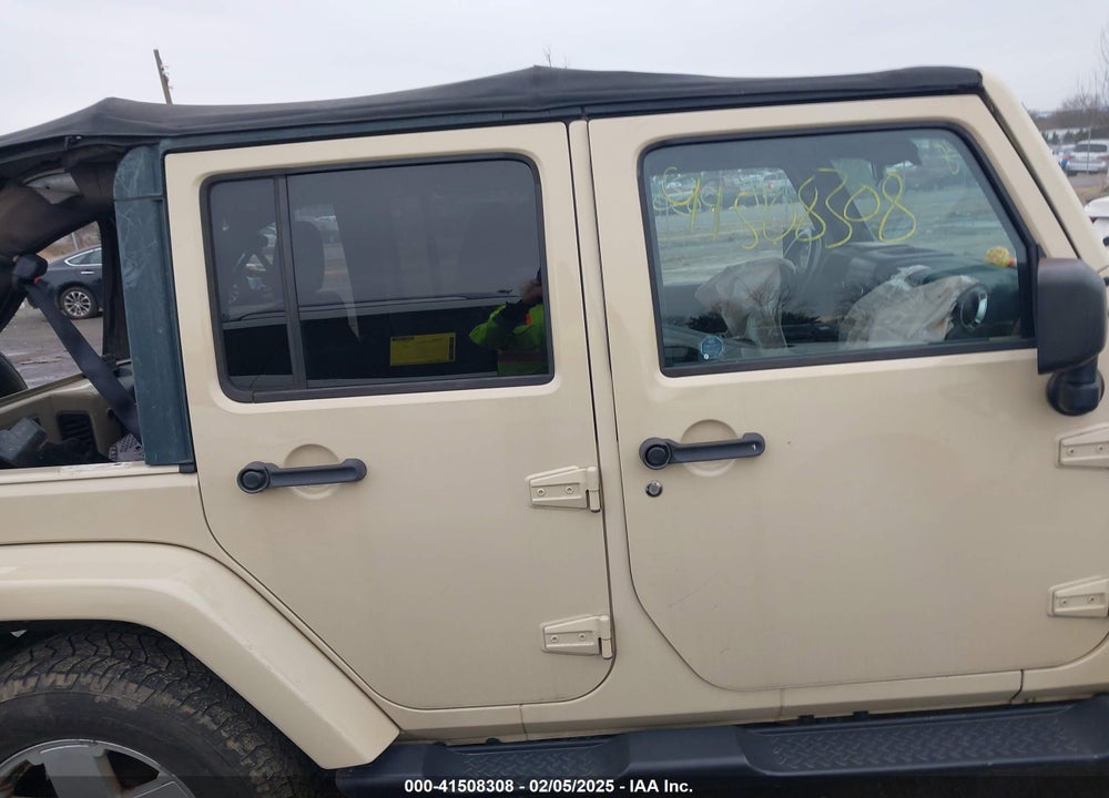 2011 JEEP WRANGLER UNLIMITED SAHARA VIN: 1J4BA5H14BL563533