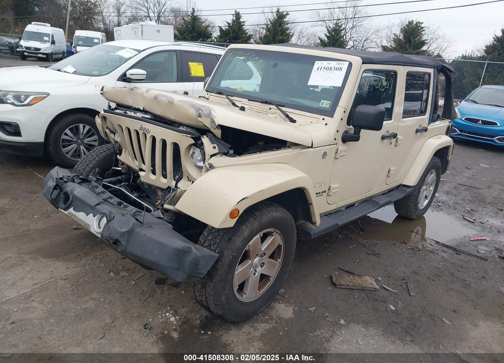 2011 JEEP WRANGLER UNLIMITED SAHARA VIN: 1J4BA5H14BL563533