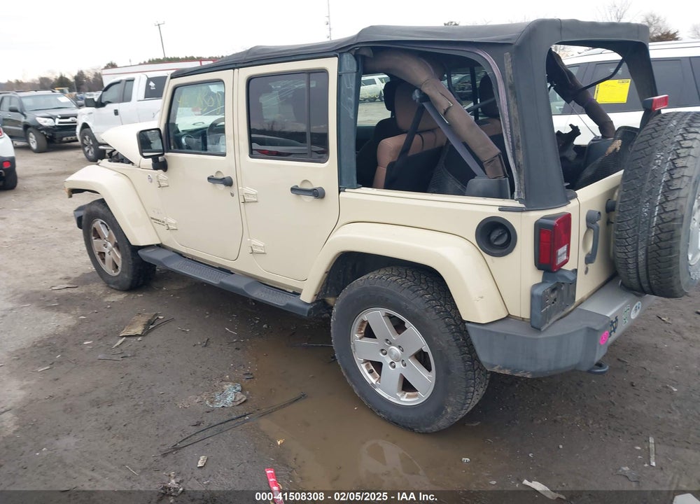 2011 JEEP WRANGLER UNLIMITED SAHARA VIN: 1J4BA5H14BL563533