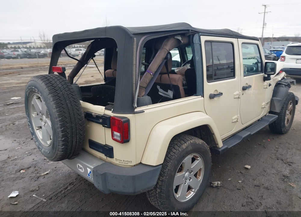 2011 JEEP WRANGLER UNLIMITED SAHARA VIN: 1J4BA5H14BL563533