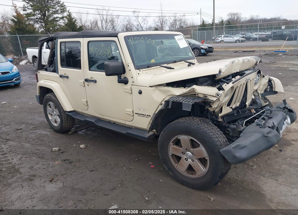2011 JEEP WRANGLER UNLIMITED SAHARA VIN: 1J4BA5H14BL563533