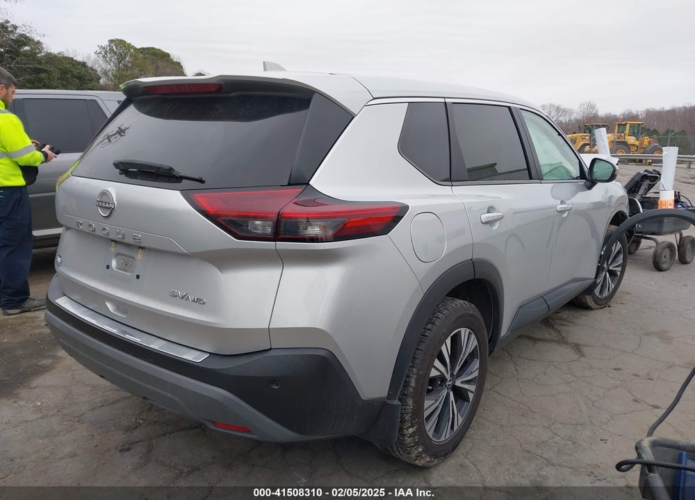 2022 NISSAN ROGUE SV INTELLIGENT AWD VIN: 5N1BT3BB8NC672115
