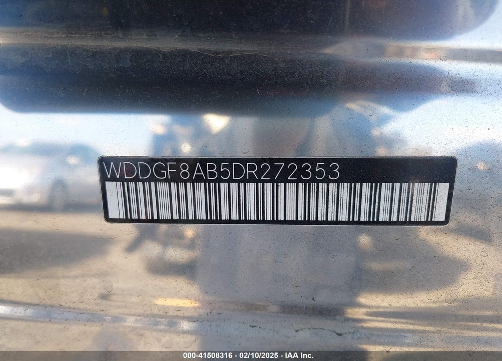 2013 MERCEDES-BENZ C 300 VIN: WDDGF8AB5DR272353