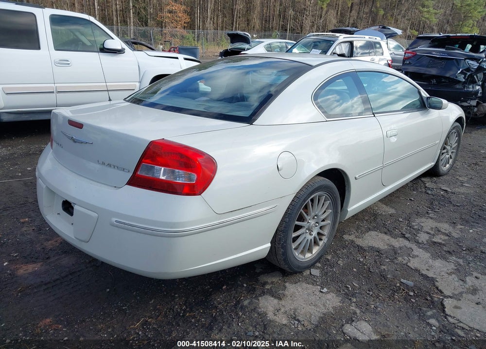 2004 CHRYSLER SEBRING LIMITED VIN: 4C3AG52HX4E083092