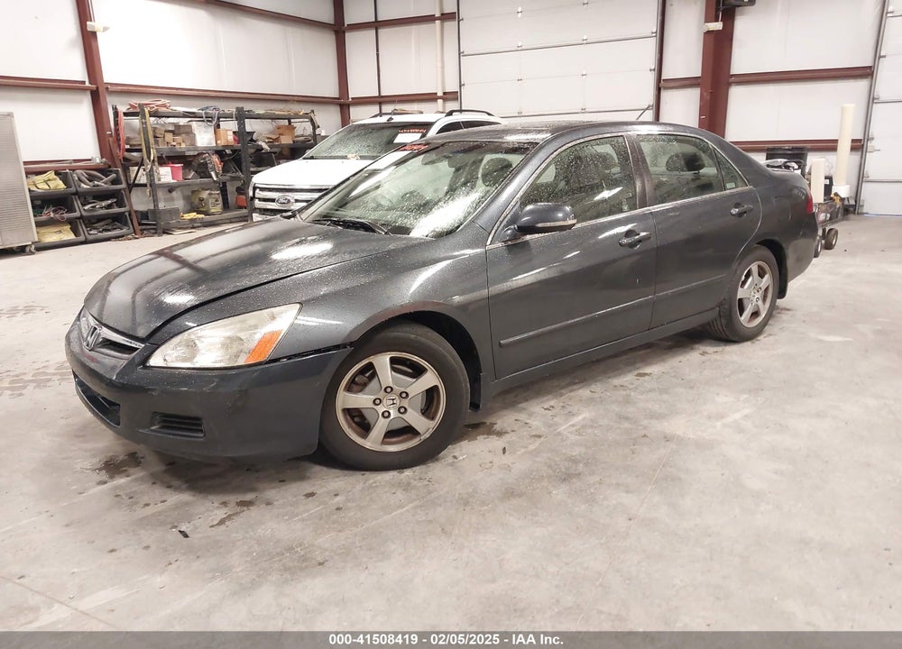 2007 HONDA ACCORD HYBRID VIN: JHMCN36457C002327
