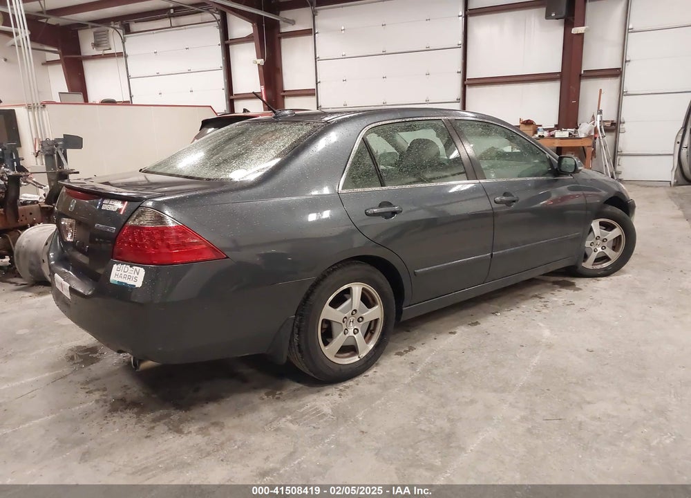 2007 HONDA ACCORD HYBRID VIN: JHMCN36457C002327