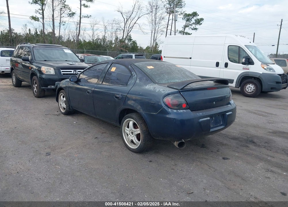 2004 DODGE NEON SXT VIN: 1B3ES56C24D599823