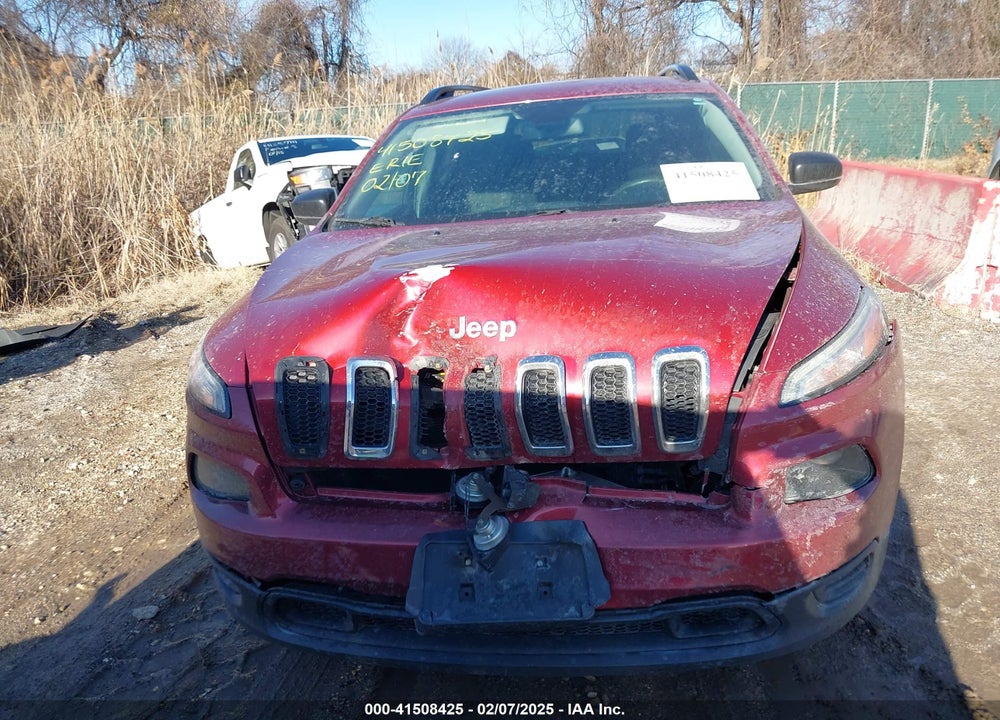 2016 JEEP CHEROKEE SPORT VIN: 1C4PJLAB0GW190290