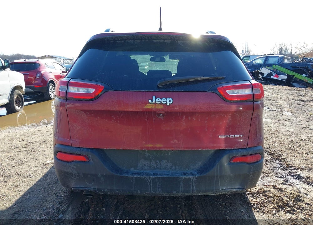 2016 JEEP CHEROKEE SPORT VIN: 1C4PJLAB0GW190290