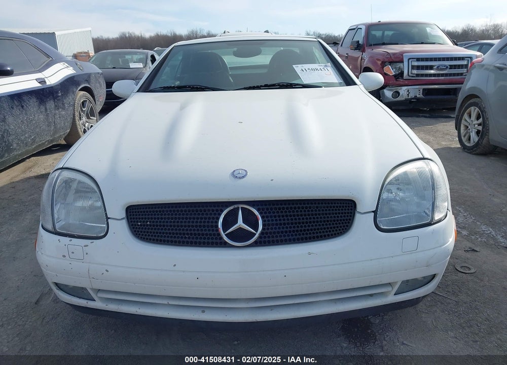 1999 MERCEDES-BENZ SLK 230 KOMPRESSOR VIN: WDBKK47F4XF128106