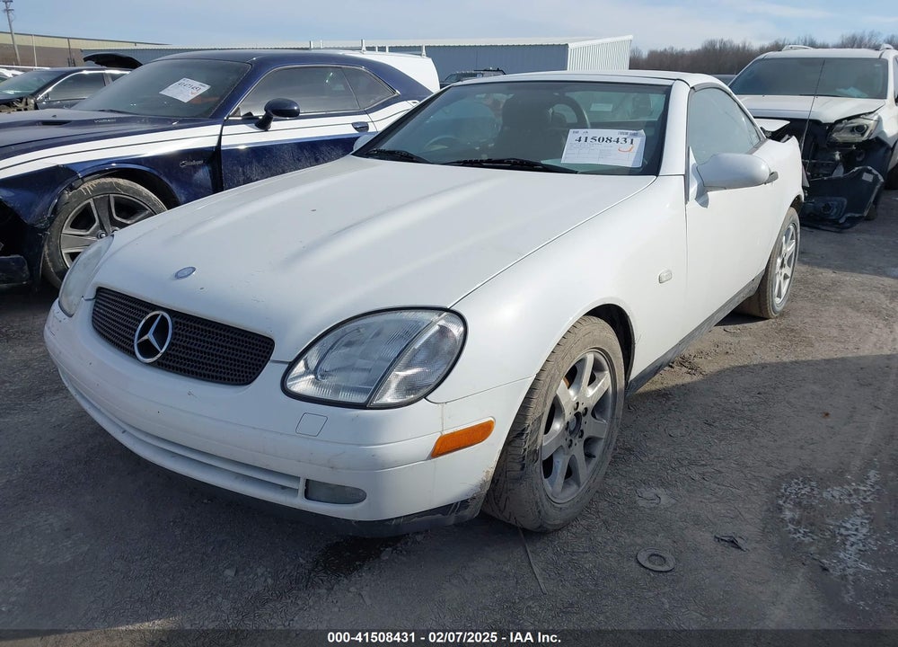 1999 MERCEDES-BENZ SLK 230 KOMPRESSOR VIN: WDBKK47F4XF128106