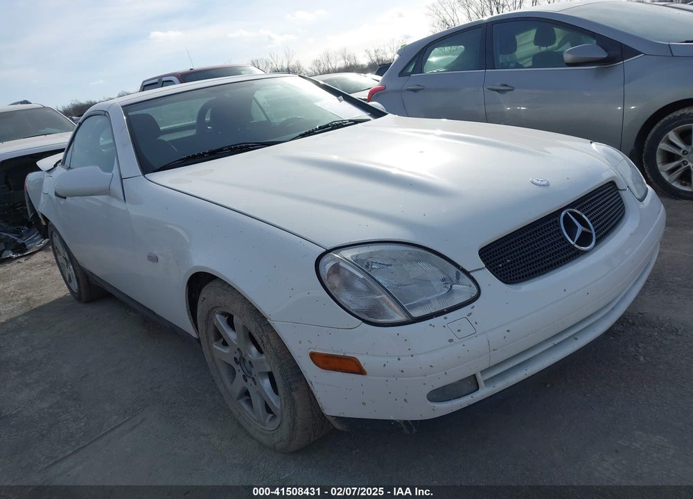 1999 MERCEDES-BENZ SLK 230 KOMPRESSOR VIN: WDBKK47F4XF128106