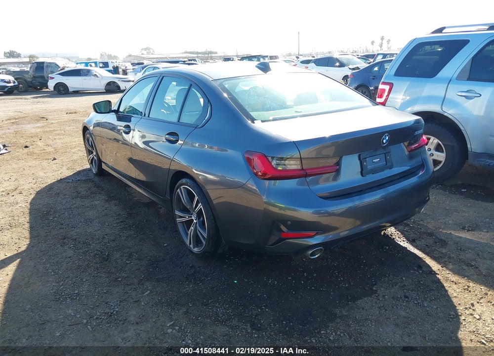 2022 BMW 330I VIN: 3MW5R1J01N8C75788