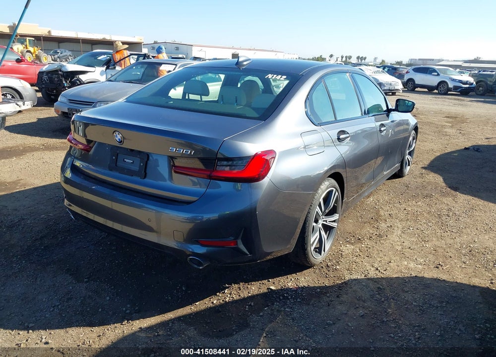 2022 BMW 330I VIN: 3MW5R1J01N8C75788