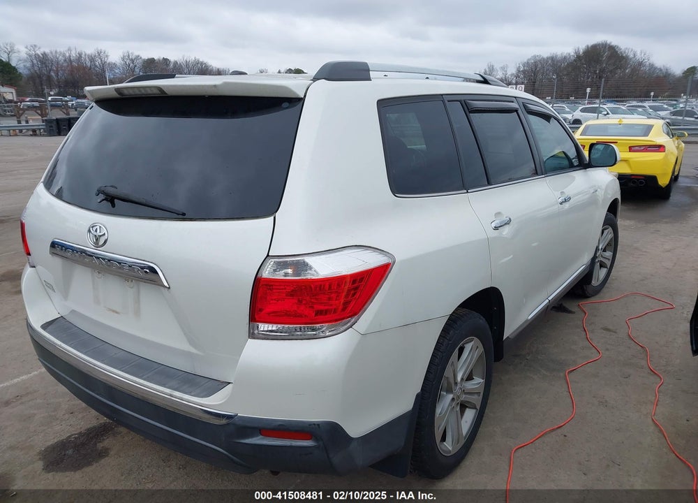 2012 TOYOTA HIGHLANDER LIMITED V6 VIN: 5TDYK3EH0CS068023