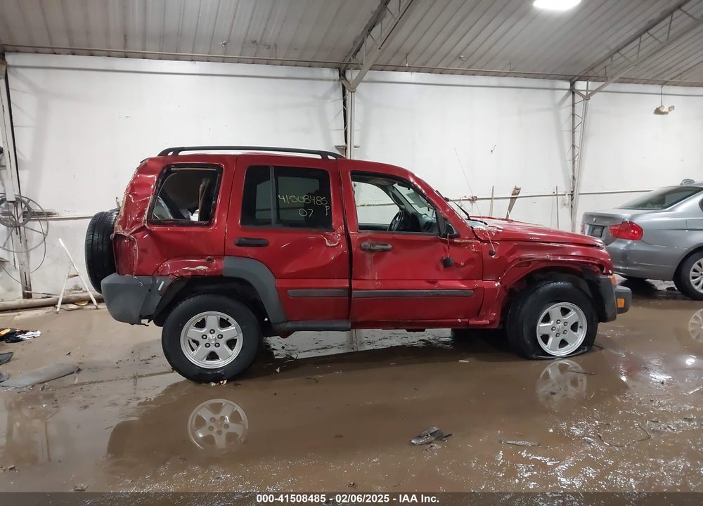2007 JEEP LIBERTY SPORT VIN: 1J4GL48K97W715797