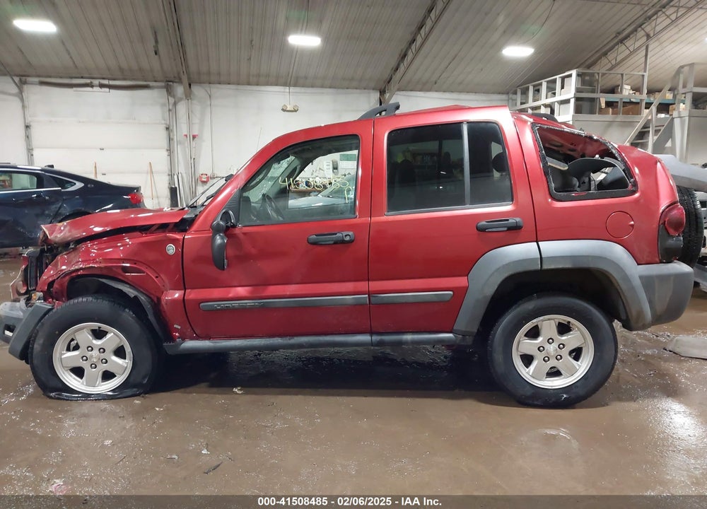 2007 JEEP LIBERTY SPORT VIN: 1J4GL48K97W715797