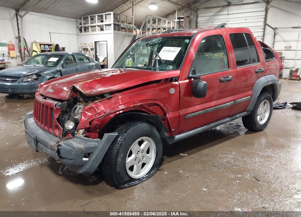 2007 JEEP LIBERTY SPORT VIN: 1J4GL48K97W715797