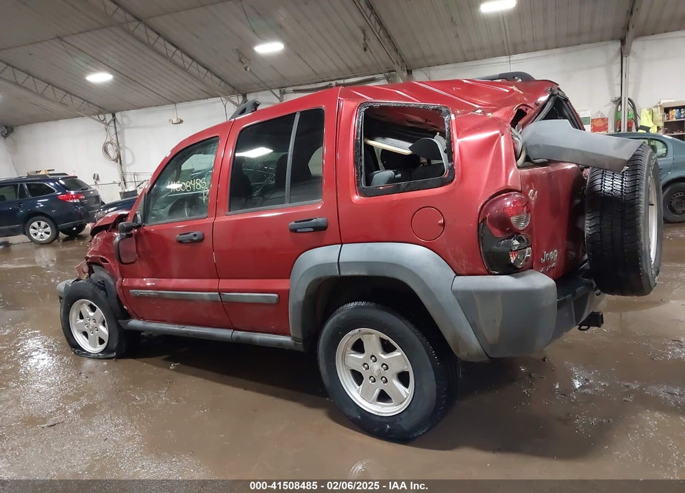 2007 JEEP LIBERTY SPORT VIN: 1J4GL48K97W715797