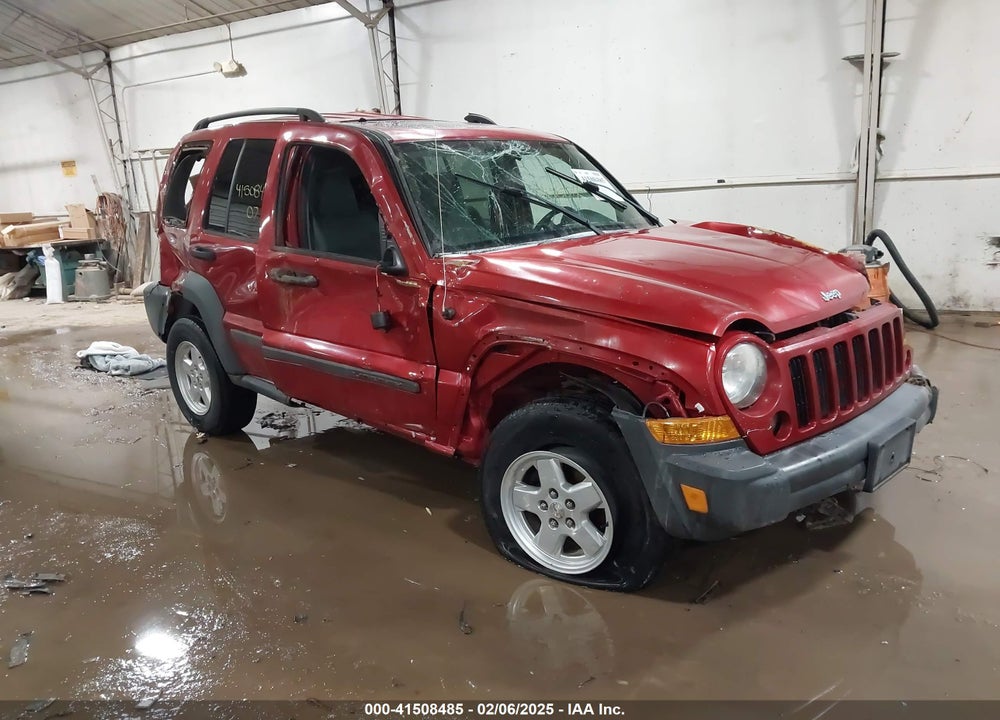2007 JEEP LIBERTY SPORT VIN: 1J4GL48K97W715797