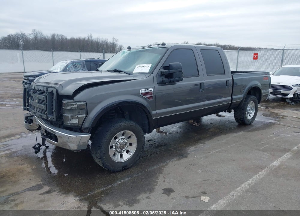 2008 FORD F-250 VIN: 1FTSW21R68EB16513