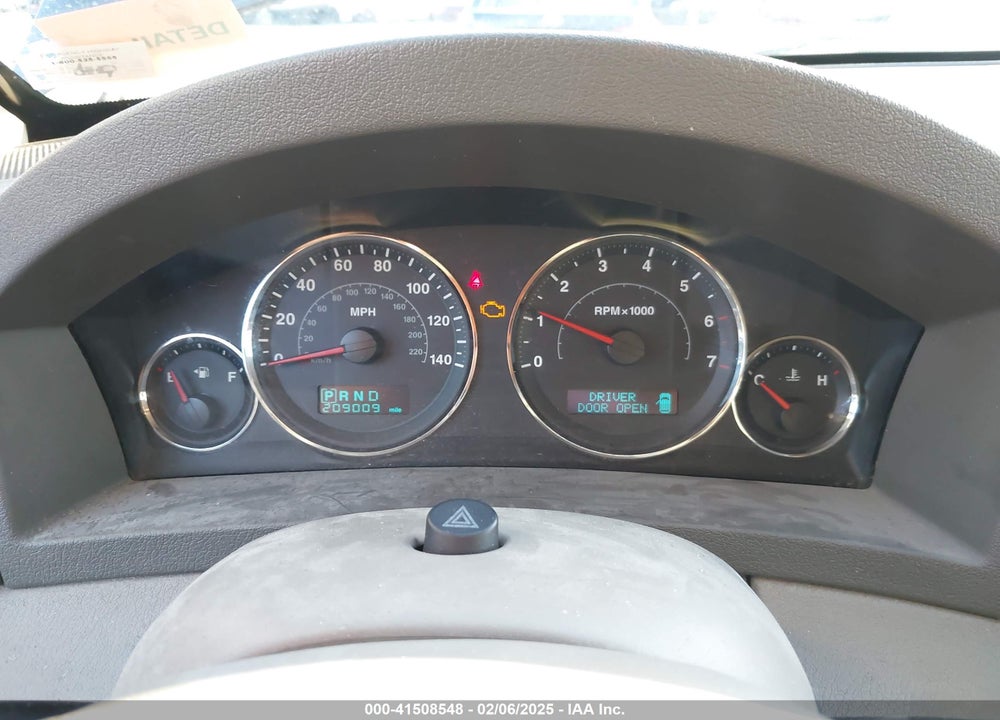 2006 JEEP GRAND CHEROKEE LIMITED VIN: 1J4HR58N66C292373