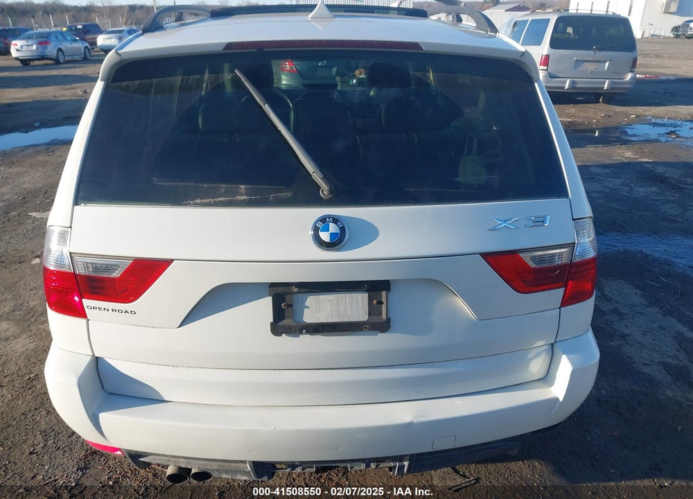 2007 BMW X3 3.0SI VIN: WBXPC934X7WJ01226