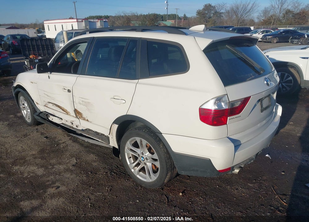 2007 BMW X3 3.0SI VIN: WBXPC934X7WJ01226