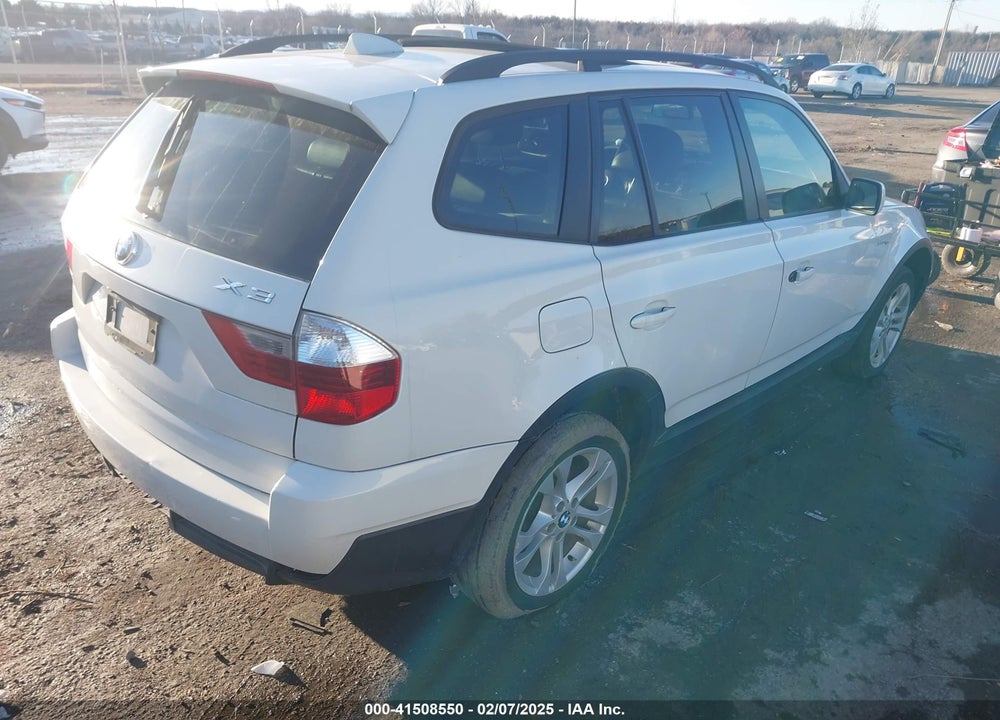 2007 BMW X3 3.0SI VIN: WBXPC934X7WJ01226