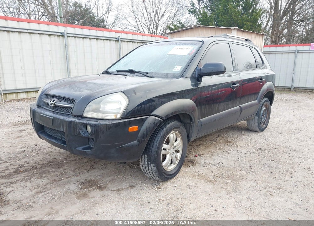 2008 HYUNDAI TUCSON LIMITED V6/SE VIN: KM8JN72DX8U857392