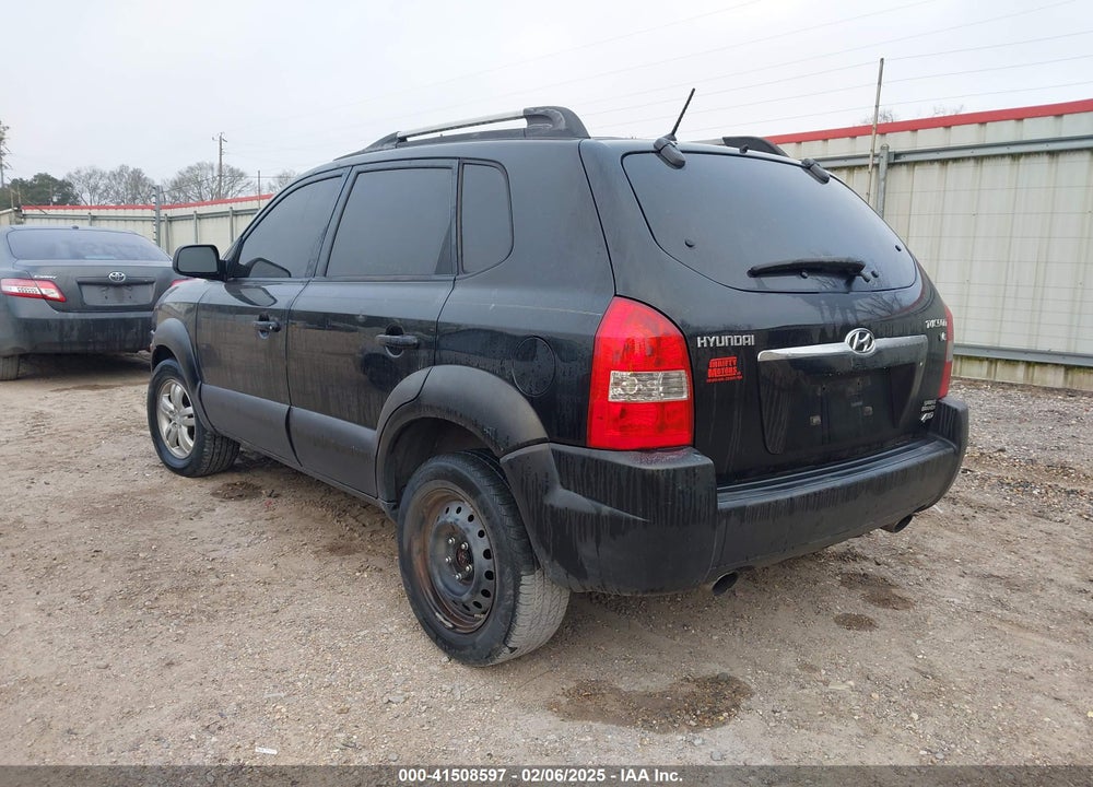 2008 HYUNDAI TUCSON LIMITED V6/SE VIN: KM8JN72DX8U857392